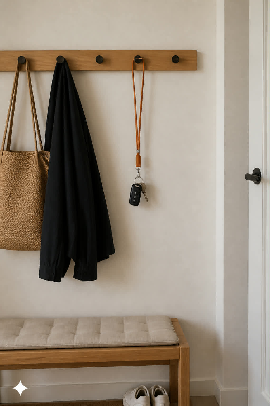 Keyhanger cognac