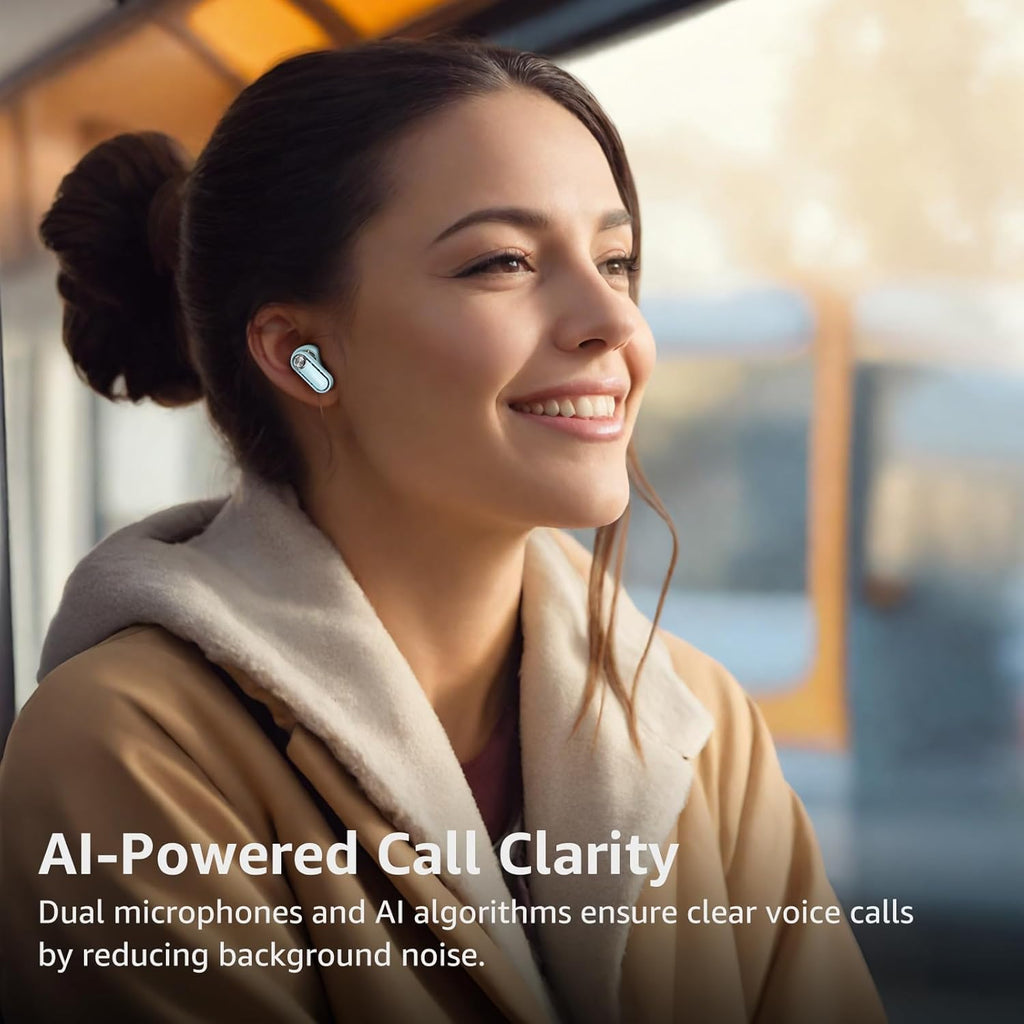 Hybrid Active Noise Cancelling Wireless Earbuds 35H Playtime IPX5 TOZO