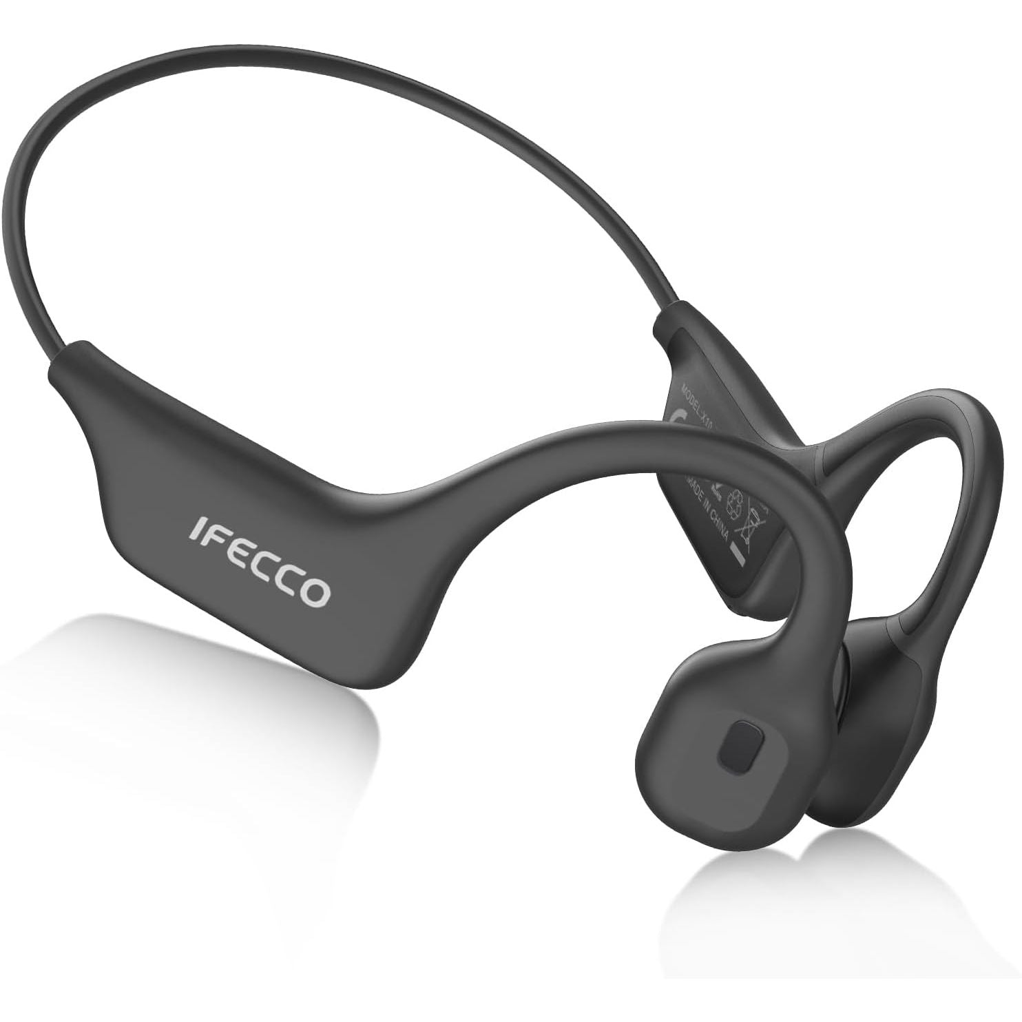 Bone Conduction Headphones Bluetooth 5.3 Open Ear Waterproof Sport IFECCO
