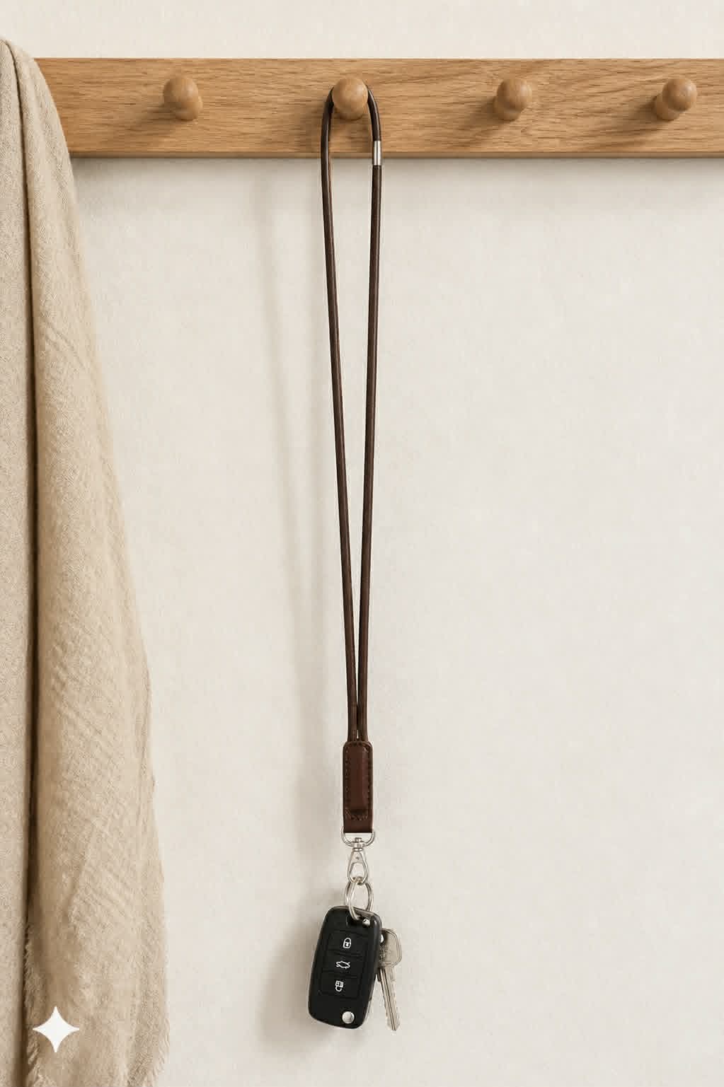 Keyhanger dark brown